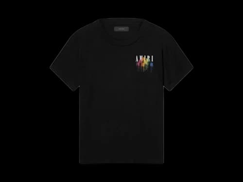 AMIRI MA Drip Collage T-shirt Black
