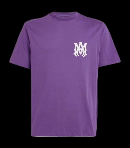 AMIRI MA Logo T-Shirt Purple