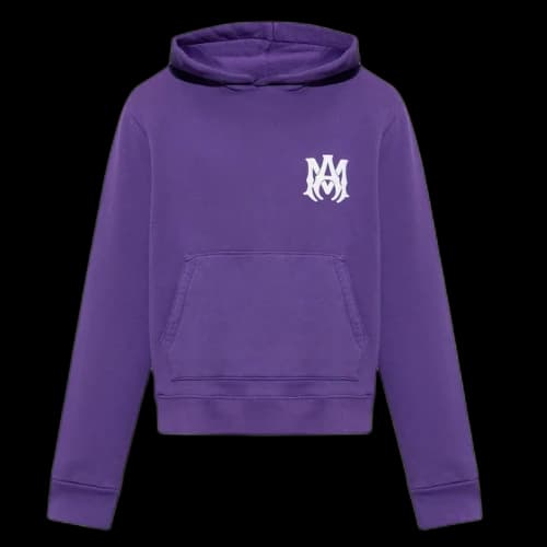 AMIRI MA Logo Hoodie Purple
