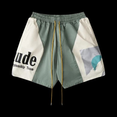 Rhude Senna Flight Short 'Sage/Creme'