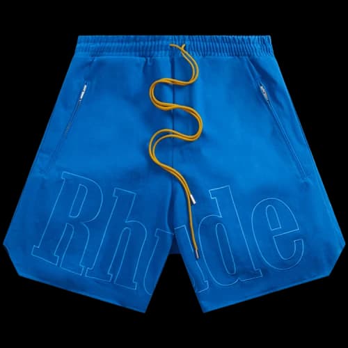 Rhude Tonal Logo Short 'Electric Blue'