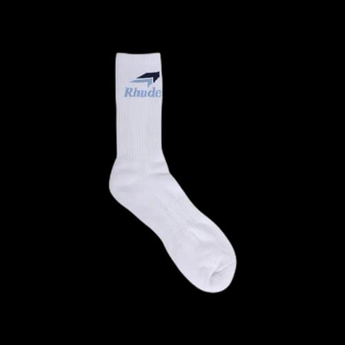 Rhude Speadmark Sock 'White/Sky Blue/Navy'