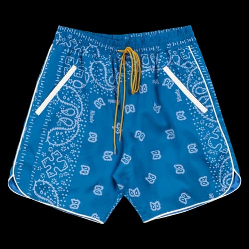 Rhude Bandana Track Shirt 'Blue'