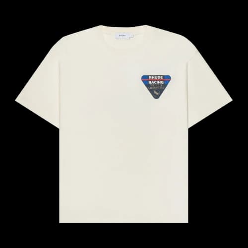 Rhude Race Patch Tee 'Vintage White'