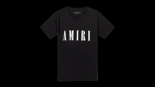 AMIRI Large Brand Logo T-Shirt Black