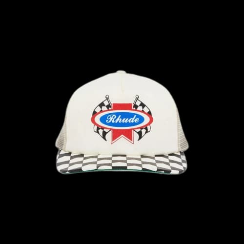 Rhude Chevron Rally Trucker Hat 'Off-White'