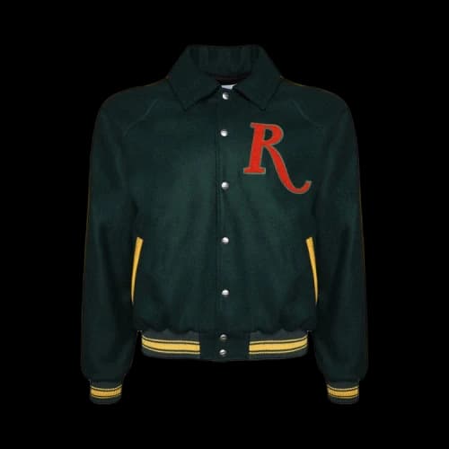 Rhude Varsity Jacket 'Green'