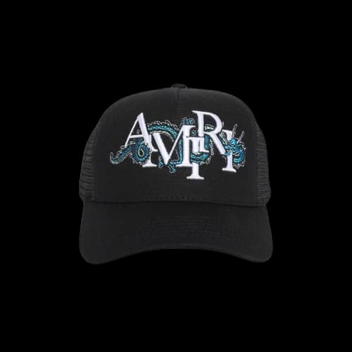 Amiri CNY Dragon Trucker 'Black'