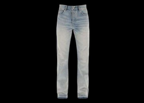 AMIRI Release Hem Straight Jean Antique Indigo