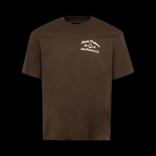 Amiri Motors Tee 'Brown'