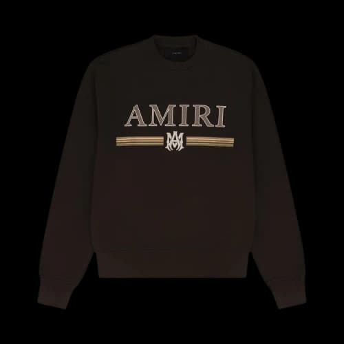 Amiri MA Bar Crewneck 'Brown'