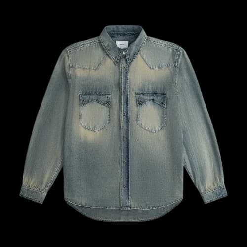 Rhude Western Denim Shirt 'Denim'