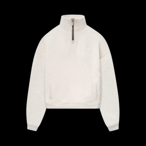 Rhude Quarter Zip 'Oat'