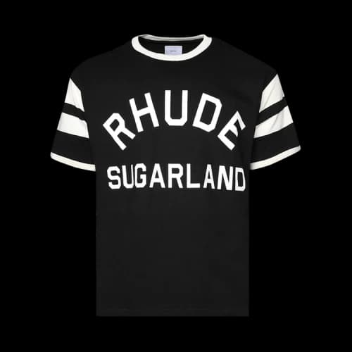 Rhude Sugarland Ringer Tee 'Black'