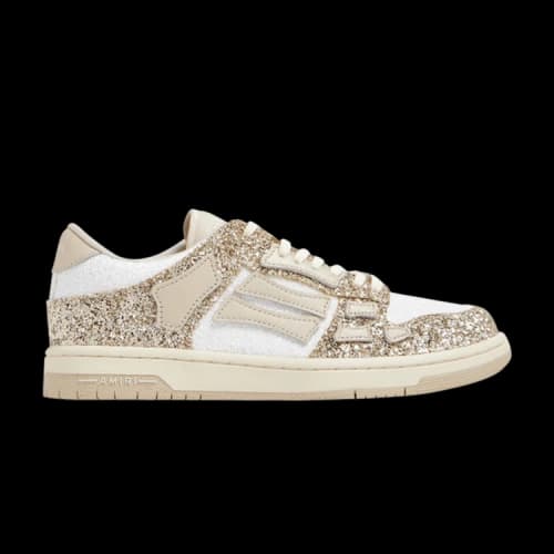 Amiri Skel Top Low 'Gold Glitter' (Women's)