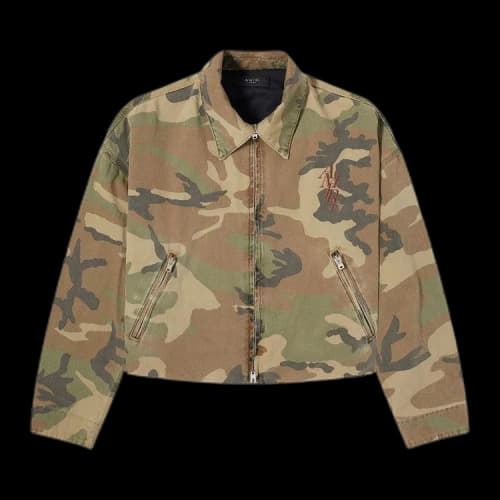 Amiri Camo Workman Jacket 'Green Camo'