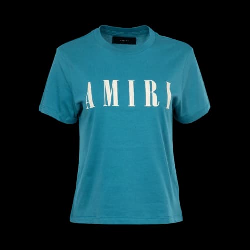 Amiri Core Logo Slim Fit Tee 'Blue'