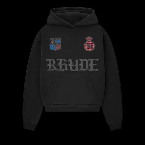 Rhude Côte D'Azur Crest Hoodie 'Black'