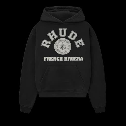 Rhude French Riviera Hoodie 'Vintage Black'