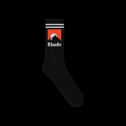 Rhude Moonlight Sock 'Black/White'