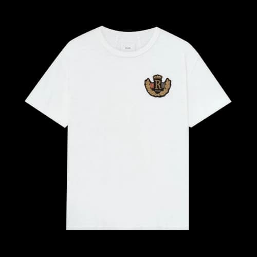 Rhude Côte D'Azur Crest Tee 'Stark White'