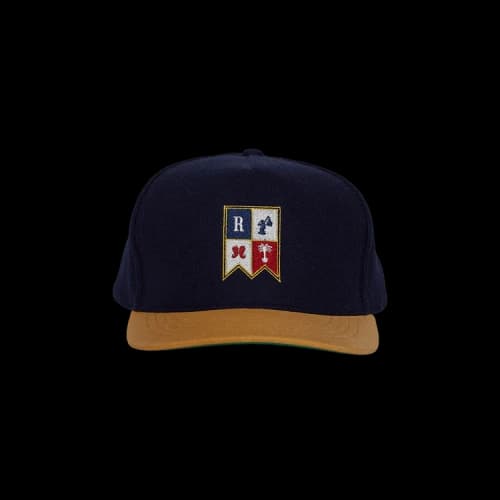 Rhude Harbor Crest Hat 'Navy/Brown'