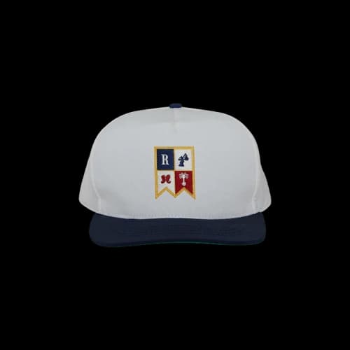 Rhude Harbor Crest Hat 'White/Navy'
