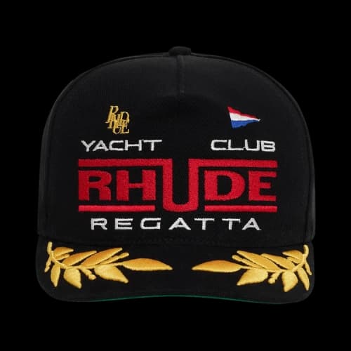 Rhude Regatta Club Hat 'Black/White'