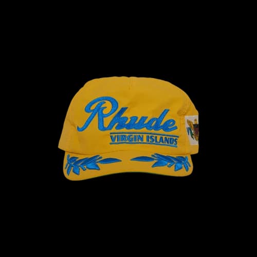 Rhude Virgin Islands Hat 'Yellow/Blue'