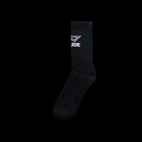 Rhude Footy Logo Sock 'Black/White'