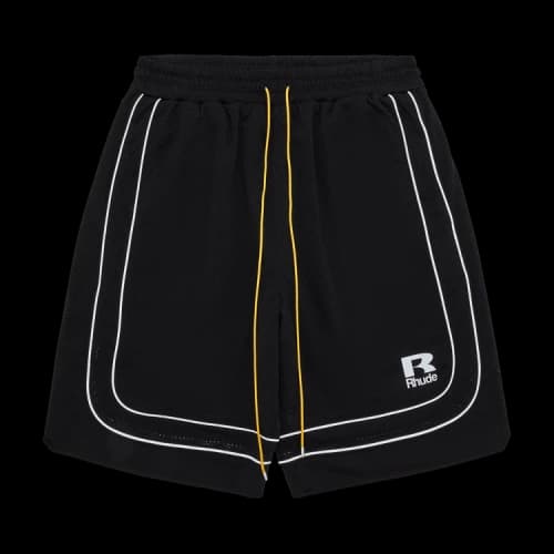 Rhude Baggy Mesh Basketball Short 'Black'