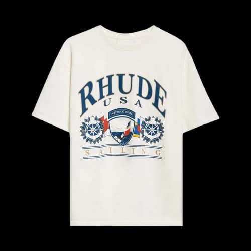 Rhude USA Sailing Icon Tee 'White'