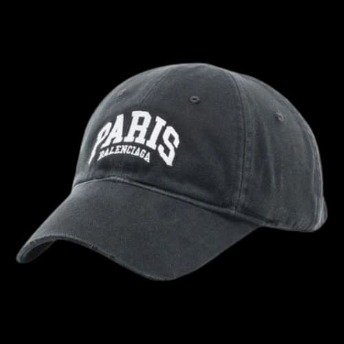 Balenciaga Cities Paris Cap 'Black'
