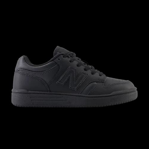 New Balance 480 Little Kid Wide 'Triple Black'
