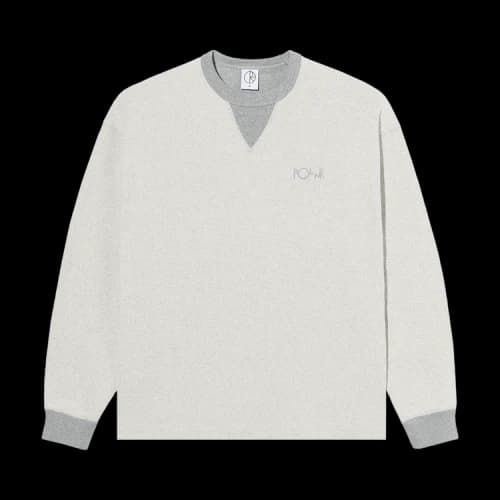 Polar Skate Co. Reversed Sweater 'Heather Grey'