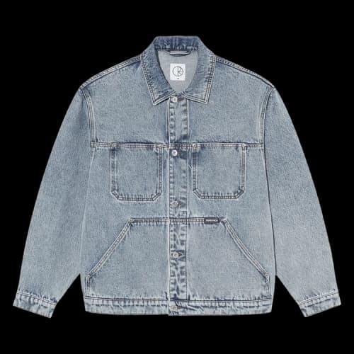 Polar Skate Co. Patrik Jacket 'Heavy Washed Blue'