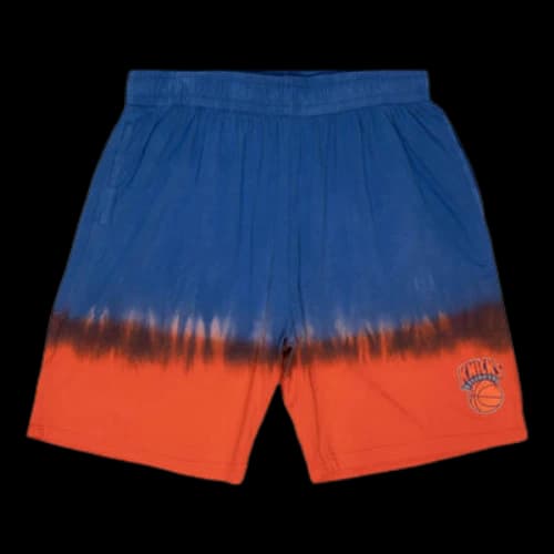 Mitchell & Ness x NBA New York Knicks Tie Dye Short 'Blue Orange'