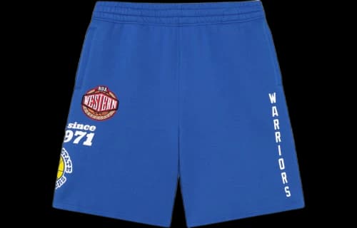 Mitchell & Ness x NBA Team Origins Fleece Short 'Warriors'