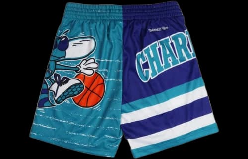 Mitchell & Ness x NBA Charlotte Hornets Jumbotron 3.0 Shorts 'Teal'