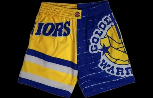 Mitchell & Ness x NBA Jumbotron 3.0 Shorts 'Golden State Warriors'