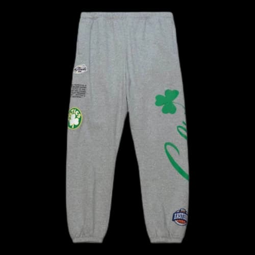 Mitchell & Ness x NBA Team Origins Fleece Pants 'Boston Celtics'