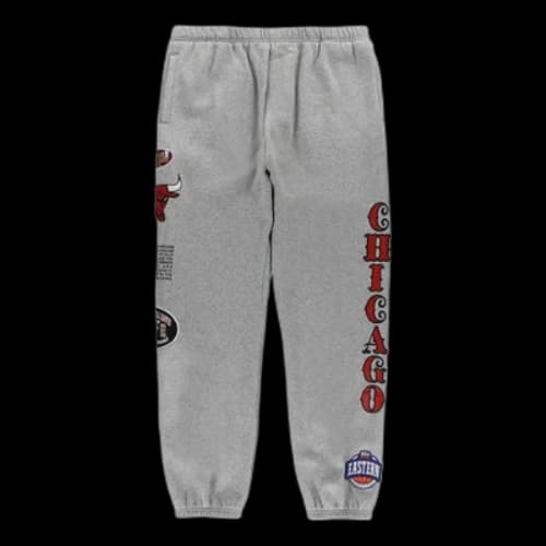 Mitchell & Ness x NBA Team Origins Fleece Pants 'Chicago Bulls'