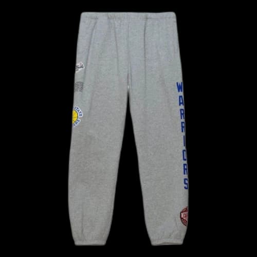 Mitchell & Ness x NBA Team Origins Fleece Pants 'Golden State Warriors'