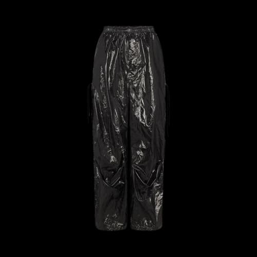 NikeSKIMS Shine Shiny Nylon Cargo Pant 'Obsidian'