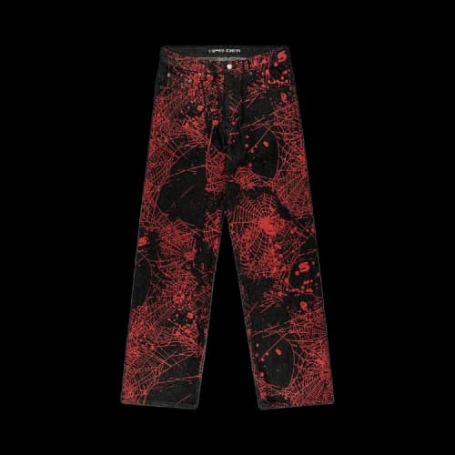 Sp5der V2 Web Denim 'Black'