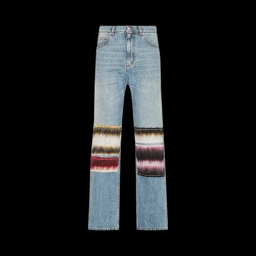 Marni Patch Jeans 'Blue'