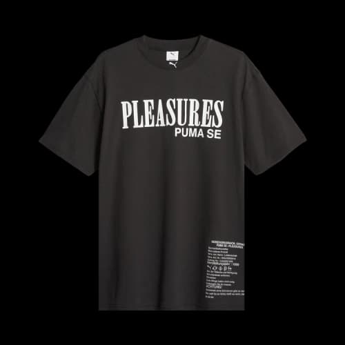 Pleasures x Puma Typo Tee 'Black'