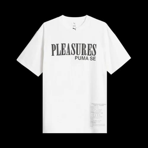 Pleasures x Puma Typo Tee 'White'