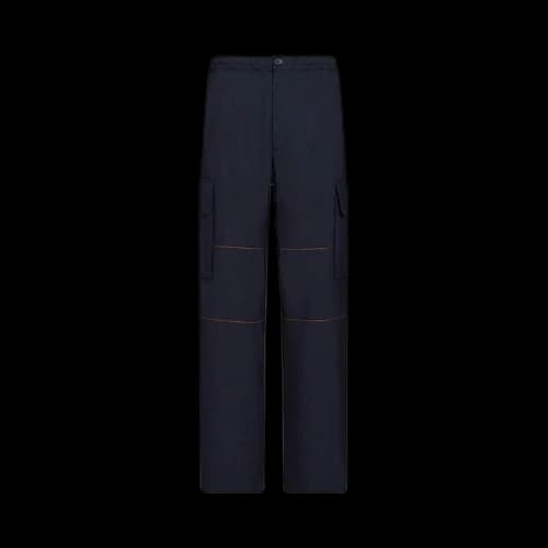 Marni Drawstring Cargo Pants 'Blue/Black'