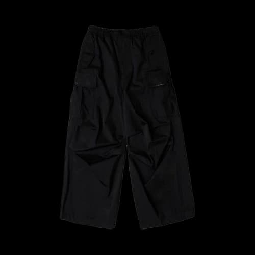 Marni Taffeta Wide Leg Cargo Pants 'Black'